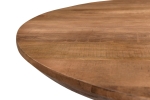 Livingfurn Eettafel Brix Balthazar Naturel Mangohout Rond