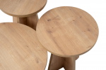 Salontafel Lume Naturel Set van 3