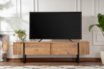 Tv-meubel Serenity Naturel/Zwart 180cm