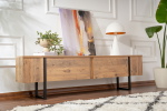 Tv-meubel Serenity Naturel/Zwart 180cm