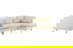 Fjôrd Loungebank 3-zits Zero Beige Rechts