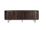 Livingfurn Tv-Meubel Noor Donkerbruin 170cm Mangohout