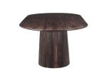 Livingfurn Eettafel Salvator Donkerbruin 300cm Mangohout Ovaal
