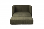 Loveseat Slaapbank Jopie Ribcord Groen - Giga Meubel