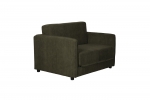 Loveseat Slaapbank Jopie Ribcord Groen - Giga Meubel