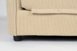 Loveseat Slaapbank Jopie Ribcord Beige - Giga Meubel