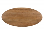 Livingfurn Eettafel Jesper Ovaal Mangohout Naturel 180cm