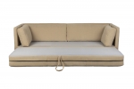 Slaapbank Norah Ribcord Beige - Giga Meubel