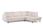 3-Zits Hoekbank Rechts Fjord Beige - Giga Meubel