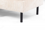 3-Zits Hoekbank Rechts Mila Lincoln Beige - Giga Meubel