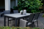 Lesli Living Uitschuifbare Tuintafell Baleno Negro 180/240x100cm