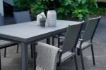 Lesli Living Uitschuifbare Tuintafell Baleno Negro 180/240x100cm