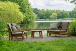 Lesli Living Lounge Table Teak Ø80x40cm