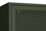 Kast Veep Olijfgroen Metaal 180cm- Giga Living