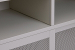 Kast Veep Greige Metaal 180cm - Giga Living