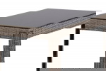 Fjôrd Outdoor Bartafel Alo Glas/Wicker Grijs