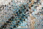Kare Design Vloerkleed Abstract Lichtblauw 170x240cm
