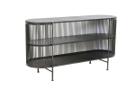 Light & Living Dressoir Open Yinthe Zwart 149cm