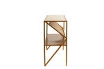 Light & Living Sidetable Ezra Antiek Brons 120cm