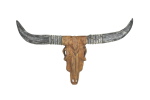 HSM Collection Decoratief Buffelhoofd Teak Bruin/Grijs