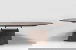 Kare Design Eettafel Benvenuto Uitschuifbaar Ovaal Walnoot 200/250cm