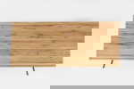 Kare Design Eettafel Downtown Eikenhout 180cm