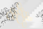 Kare Design Wandspiegel Bubbles Brass 138cm