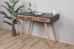 Bureau Milano Melamine Antraciet Pine