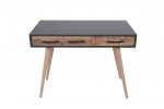 Bureau Milano Melamine Antraciet Pine