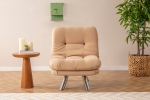 Slaapfauteuil Misa Small Solo Crème