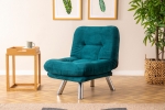 Slaapfauteuil Misa Small Solo Petrol Groen