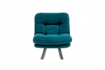 Slaapfauteuil Misa Small Solo Petrol Groen