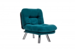 Slaapfauteuil Misa Small Solo Petrol Groen