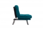 Slaapfauteuil Misa Small Solo Petrol Groen