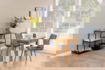 Eettafel Kalmar Eiken 45/90cm - Giga Living