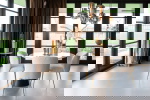 Richmond Eettafel Degas Rond Ø120 cm Faux Marmer