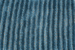 Poef Ribbed Blauw - Giga Living