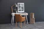 Bureau Nova MDF Wit/Naturel - Giga Living