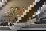 Kare Design Wanddecoratie Mikado Goud 120x120cm