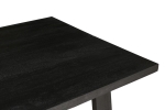 Eettafel Nathan Zwart 160cm - Giga Meubel