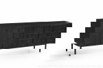 Tv-meubel Koen Zwart 160cm - Giga Meubel