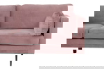 Fjôrd 3-zitsbank Boom Velvet Roze