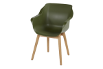 Hartman Set van 2 Sophie Teak Tuinstoel Groen