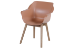 Hartman Set van 2 Sophie Teak Tuinstoel Roze