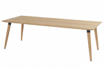 Hartman Sophie Studio Teak Tuintafel 240cm Met Zwart