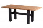 Hartman Sophie Yasmani Tuintafel Naturel/Zwart Teak 180cm