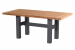 Hartman Sophie Yasmani Tuintafel Naturel/Donkergrijs Teak 180cm