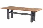 Hartman Sophie Yasmani Tuintafel Naturel/Donkergrijs Teak 240cm