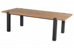 Hartman Esmee Tuintafel 200cm Naturel/Zwart