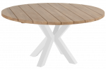 Hartman Stephanie Ronde Tuintafel Naturel/Wit